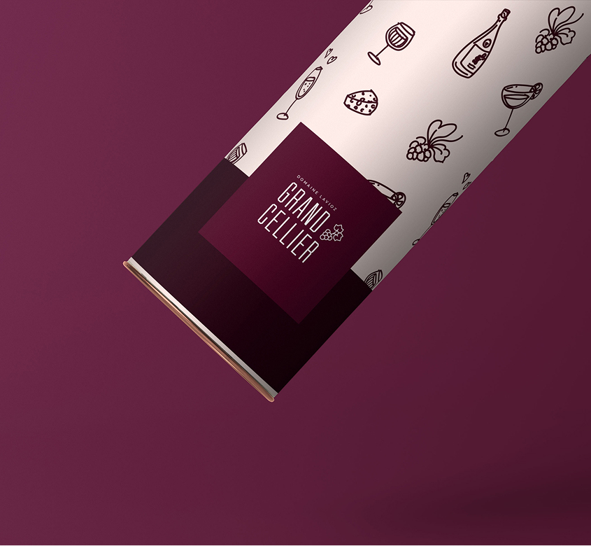 Packaging vin Grand Cellier