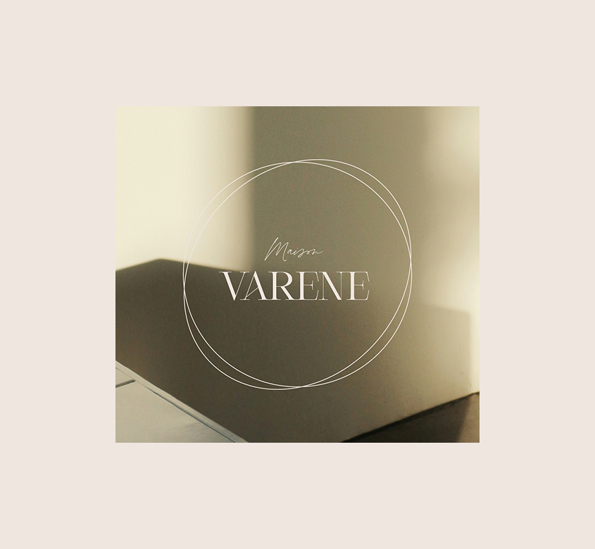 Logotype élégant de Maison Varène